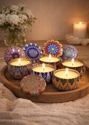 Vela Decorativa Perfumada na Latinha