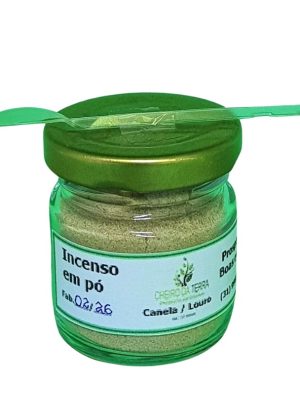 Incenso em pó de Canela e louro